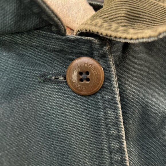L.L.Bean Chore Coat Barn Jacket Cotton Made in USA - Picture 5 of 6